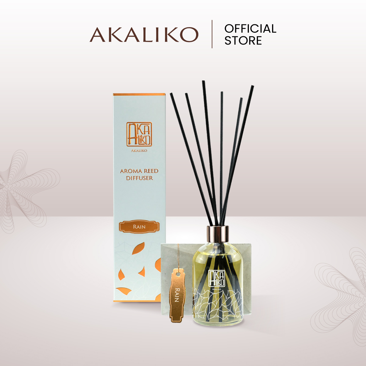 Akaliko Aroma Reed Diffuser 100 ml Akaliko Air Freshener Stick Fragrance Sticks, Aromatherapy Perfumes ราคา 850 บาท*ส่งฟรี