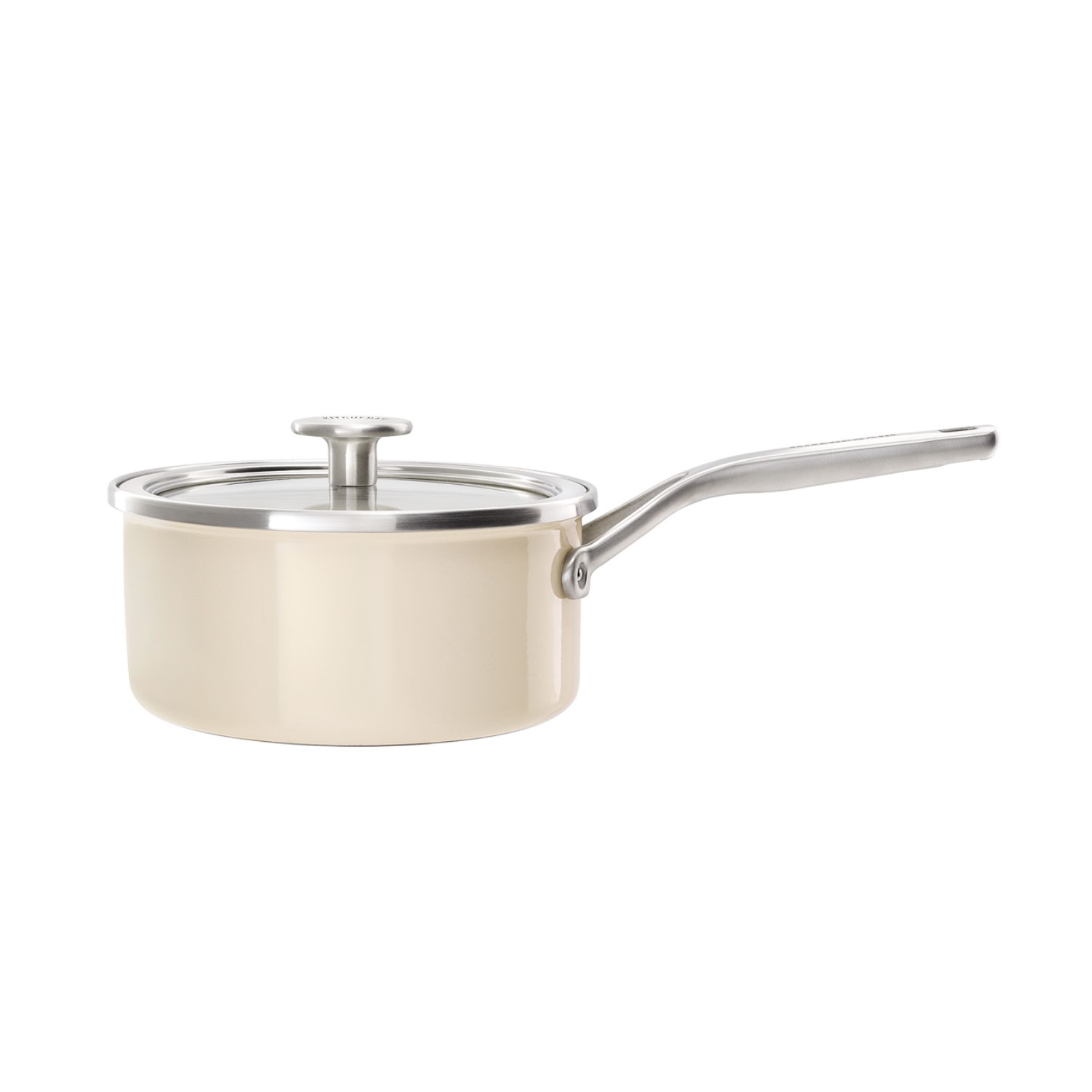 กระทะพร้อมฝาปิด 18CM/2L KITCHENAID SAUCEPAN ALMOND CREAM ราคา 4,000 บาท*ส่งฟรี
