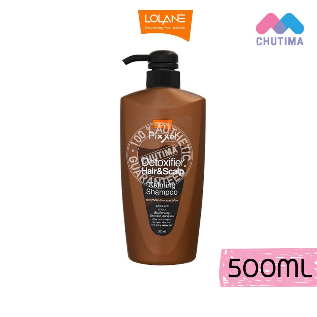 โลแลน พิกเซล ดีท็อกซ์ซิฟายเออร์ แฮร์ แอนด์ สกาล์ป แชมพู 500 มล. Lolane Pixxel Detoxifier Hair & Scalp Shampoo 500 ml.