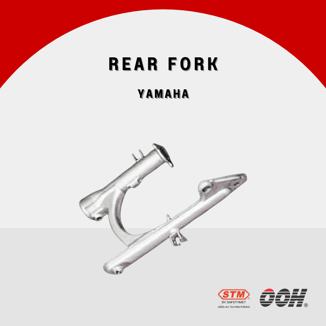 ตะเกียบหลังสีเทา Universal Fit สำหรับ Yamaha T50/T80/V50/V80/Y80/Belle80/RX-S/RXII5/RX135/V111/V110 แบบใหม่ ราคา 789 บาท*ส่งฟรี