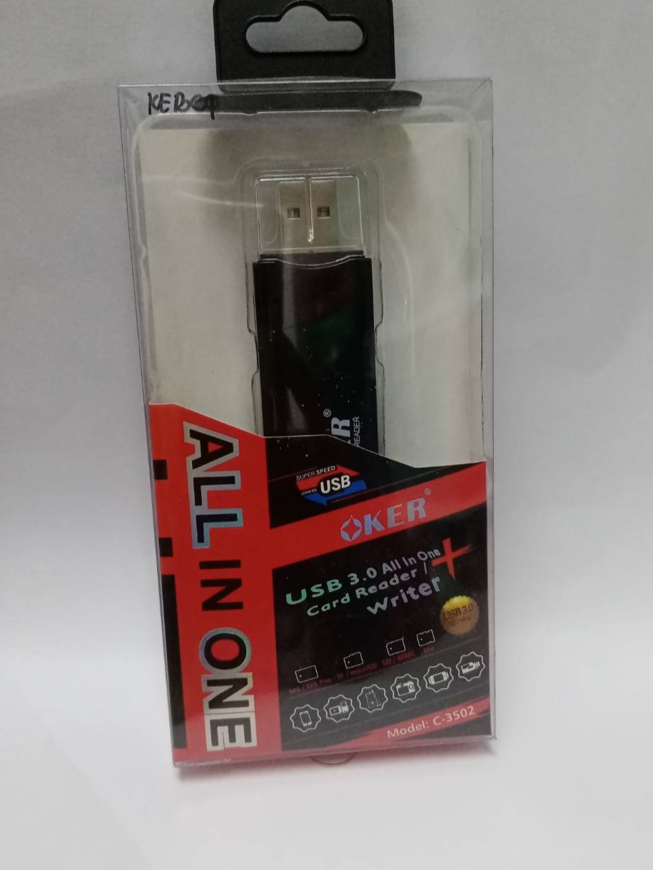 OKER การ์ดรีดเดอร์ USB All in one Card Reader/Writer 3.0 C-3502