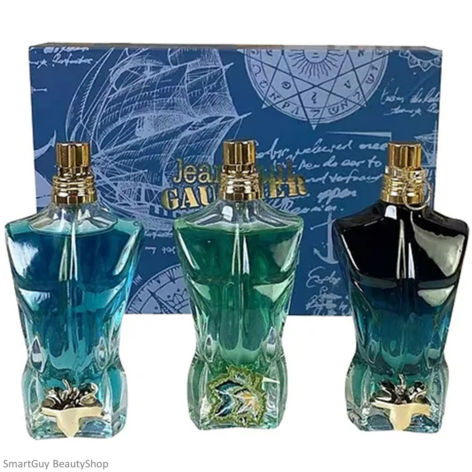 Jean Paul Gaultier Le Male 3 Piece Parfum Set 40ml Travel Collection เซ็ตน้ำหอมผู้ชายกลิ่นหอมคลาสสิคผสานความทันสมัยสินค้านำเข้าจากต่างประเทศพร้อมส่ง ราคา 1,950 บาท*ส่งฟรี