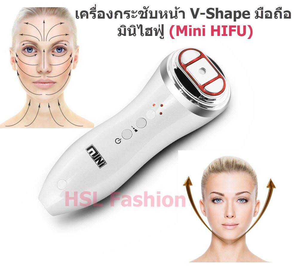 ภาพประกอบคำอธิบาย Mini Hifu Bipolar RF Radio Freq Lifting Face Skin Care Massager Ultrasonic Anti Wrinkle Skin Tightening Device