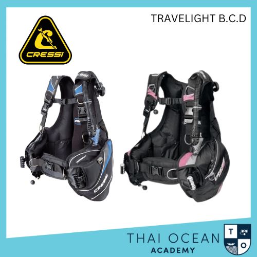 Cressi TRAVELIGHT B.C.D ราคา 18,940 บาท*ส่งฟรี