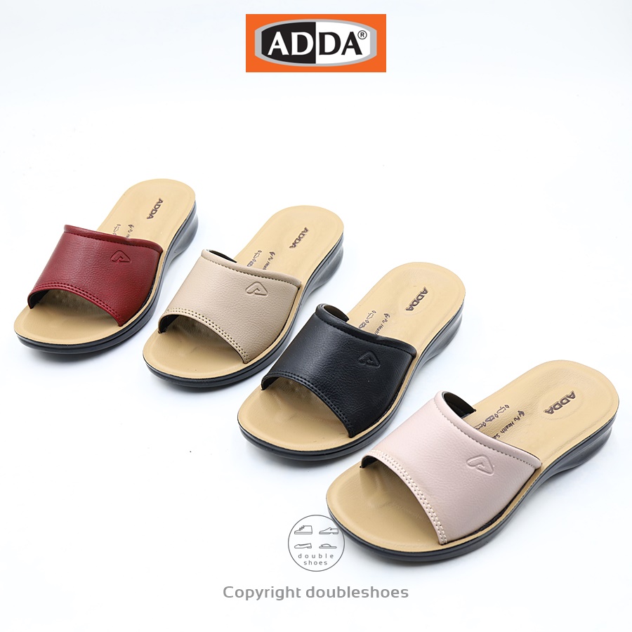 ADDA (74801W1) รองเท้าแตะแบบสวม ผู้หญิง เบา พื้นนุ่ม โดนน้ำได้ ไซส์ 36-40 ราคา 278 บาท*ส่งฟรี