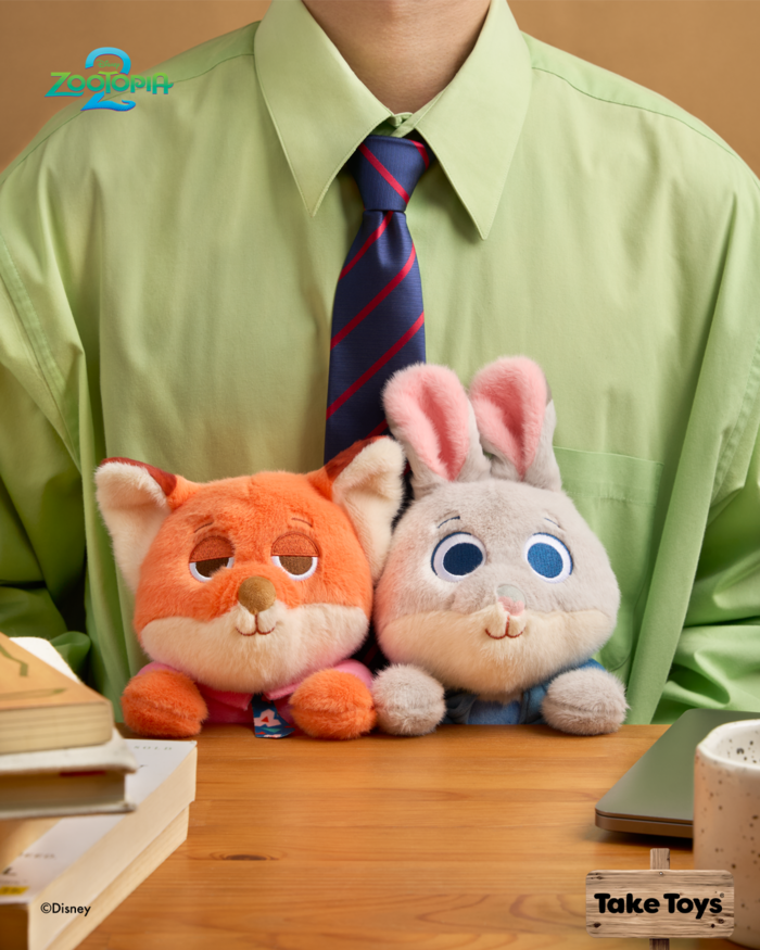 Disney Zootopia 2 Posture Posture Pal Plush - Zootopia 2 Tabletop Dolls ราคา 590 บาท*ส่งฟรี