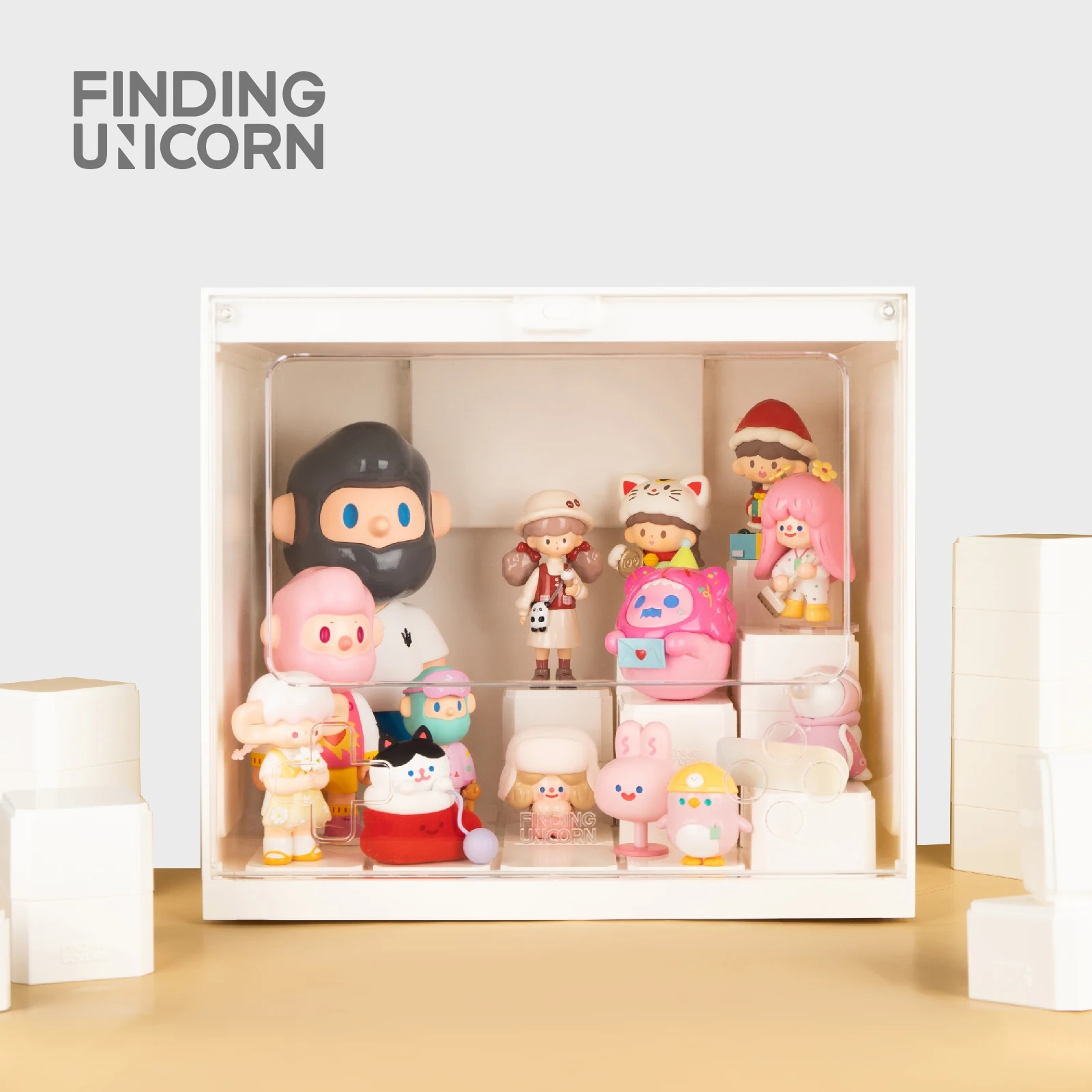 Finding Unicorn Display Box (Only White Color) ราคา 963 บาท*ส่งฟรี