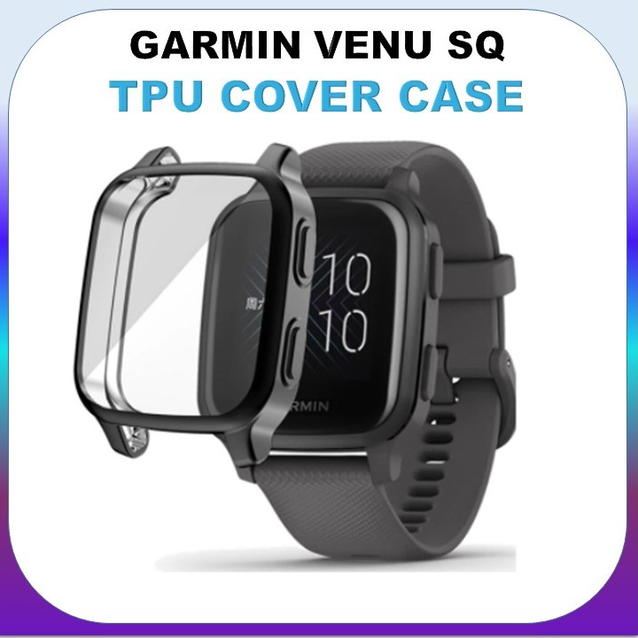 เคส Garmin Venu SQ TPU case เคส กันกระแทก แบบครอบ Plating Protective Case Cover