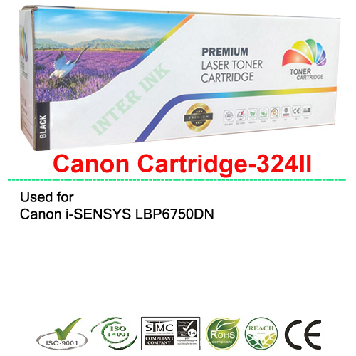 Canon Cartridge-324Ii (12.5K) Black Premium Ink Cartridge ราคา 590 บาท*ส่งฟรี