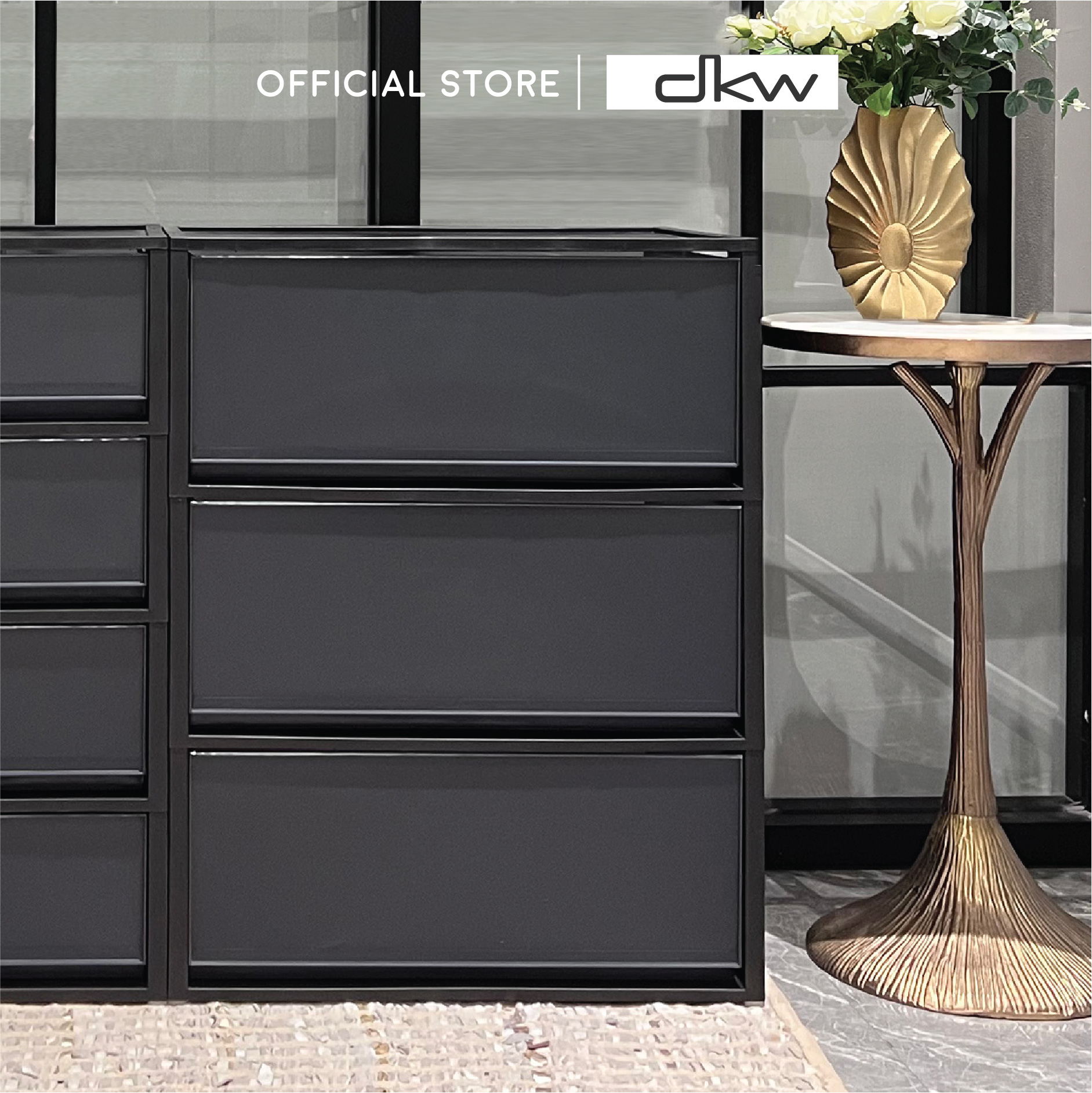 [10.10ลดแรง!] DKW HH-475/3 ตู้ลิ้นชัก Modular หน้ากว้าง 3 ชั้น Drawer 3 tiers ราคา 1,280 บาท*ส่งฟรี