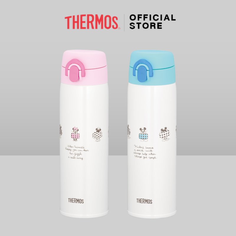 Thermos® JNX-500DS One-Push Tumbler (กระติกน้ำแบบปุ่มกดปุ่มเดียว) (500ml) ราคา 1,325 บาท*ส่งฟรี