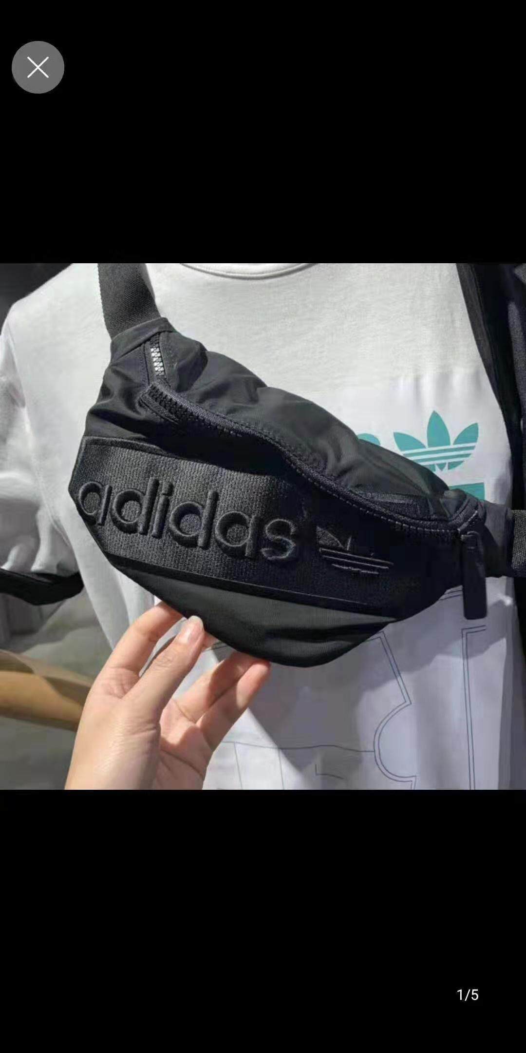 กระเป๋าถือ นักเรียน ผู้หญิง วัยรุ่น กาฬสินธุ์ Adidas Men s Fashion versatile pockets Adidas กระเป๋าแฟชั่น
