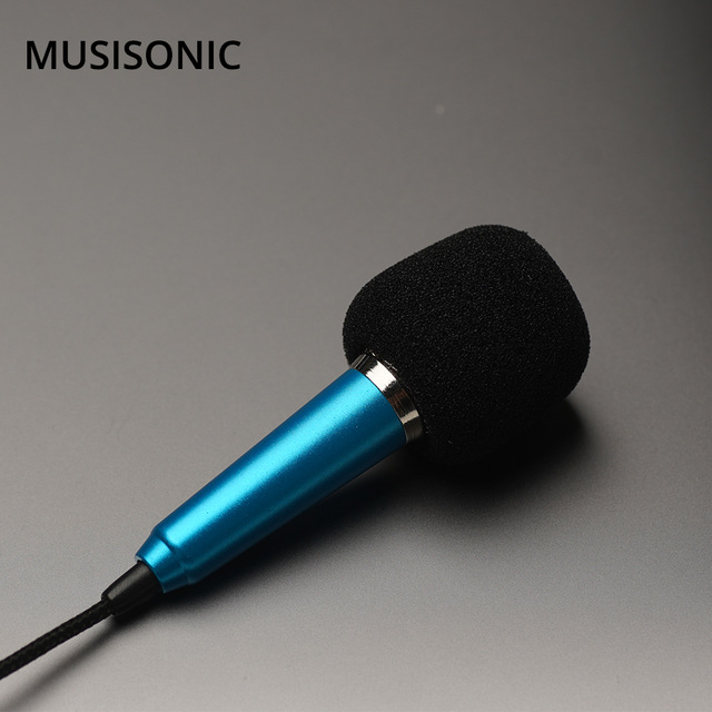 Mobile phone K song microphone nal K song bar microphone artifact hanging neck mobile phone microphone mini microphone ℗﹉