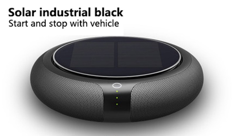 พร้อมส่ง ฟอกอากาศ กรองอากาศ Car Solar Power Air Purifier เครื่องฟอกอากาศในรถพลังงานแสงอาทิตย์ ออฟิตก็ใช้ได้ ห้องนอนก็ใช้ได้ ในรถก็ใช้ได้ ฟอกอากาศ