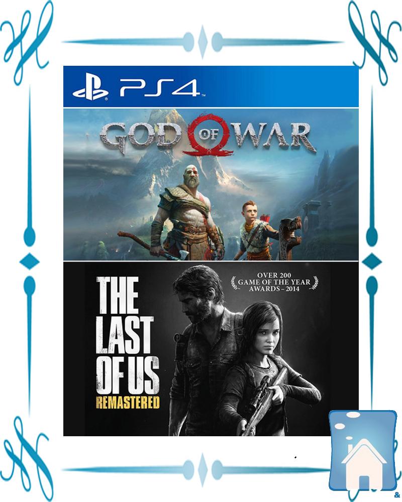 PS4 - God of War + The Last of Us Remastered แผ่นแท้มือ1 (Ps4 games) (Ps4 game) (เกมส์ Ps4) (แผ่นเกมส์Ps4) ราคา 2,490 บาท*ส่งฟรี