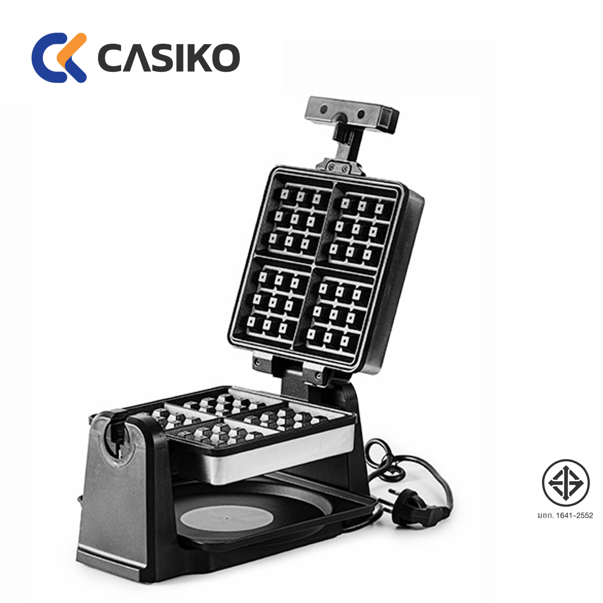 Casiko เครื่องทำวาฟเฟิล รุ่น CK 5015 ราคา 724 บาท*ส่งฟรี
