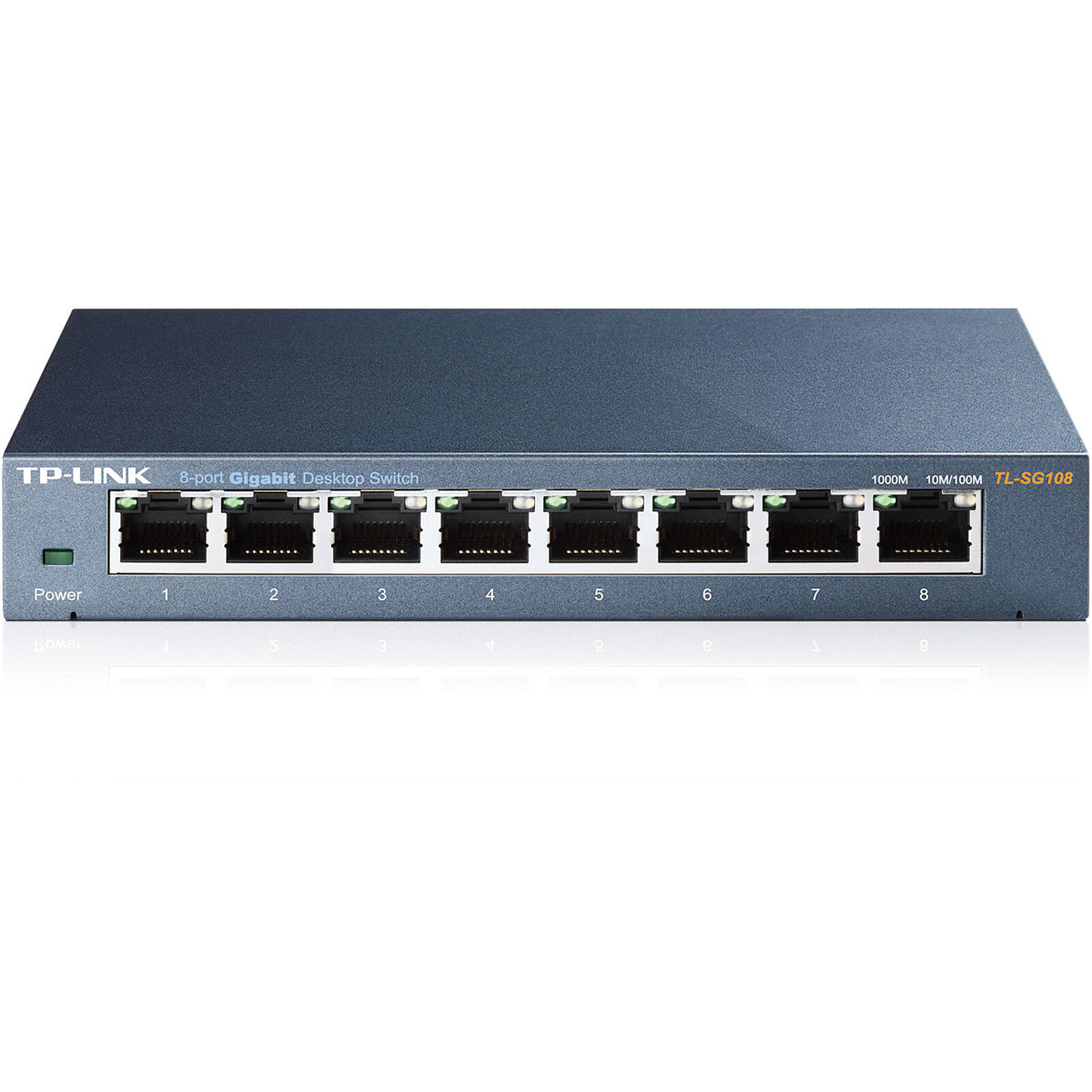 รายละเอียดเพิ่มเติมเกี่ยวกับ TL-SG108 TP-Link สวิตซ์ 8-Port 10/100/1000Mbps Desktop Switch By Vnix Group