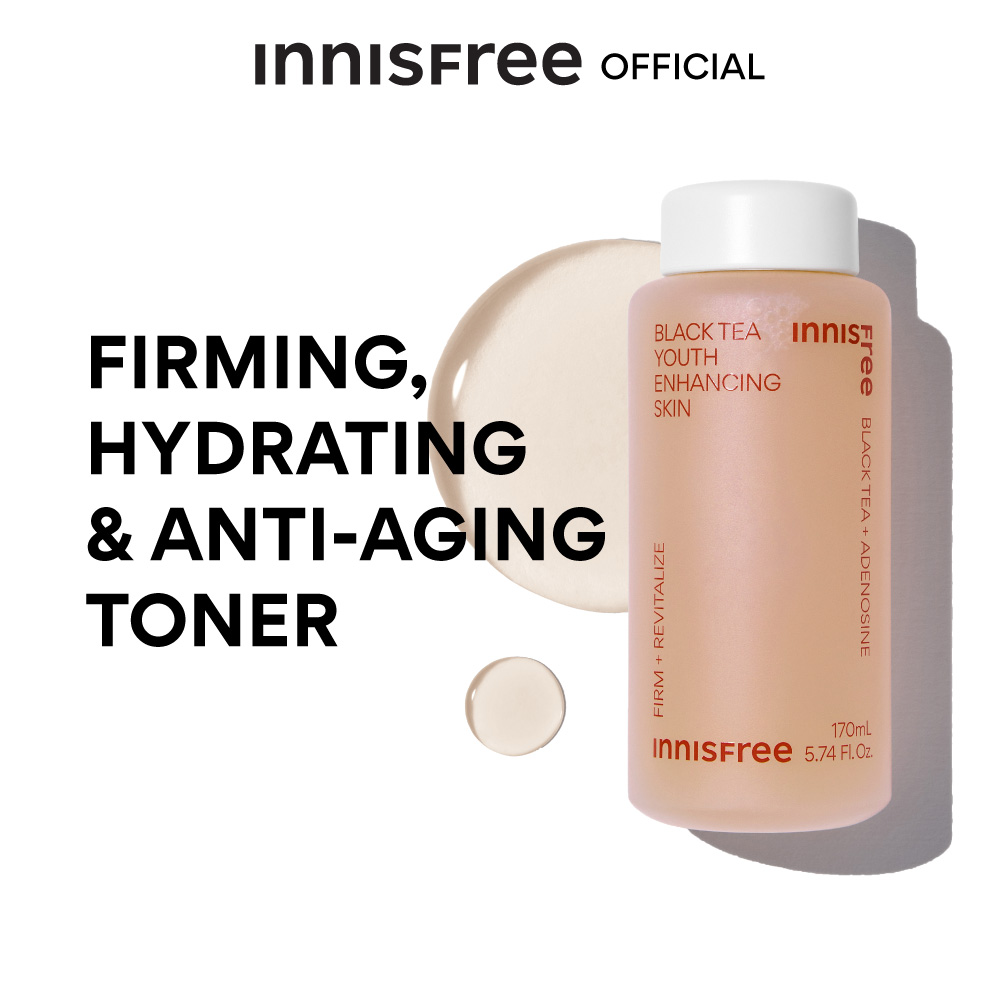 Innisfree Black Tea Youth Enhancing Skin (170 ml) Innisfree Black Tea Skin 170 Ml. Toner, Skin Care, Facial Care