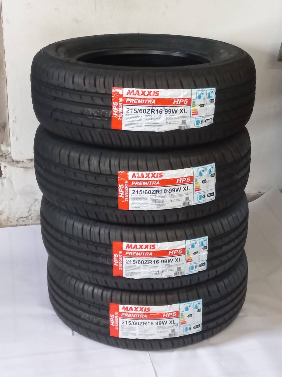 Maxxis Tires Size 215/60R16, 4 Outer Tires, Great Value Price (Rim Size 16), New Tires, 4 Pieces, Free 4 Tire Studs, New Tires ราคา 9,300 บาท*ส่งฟรี
