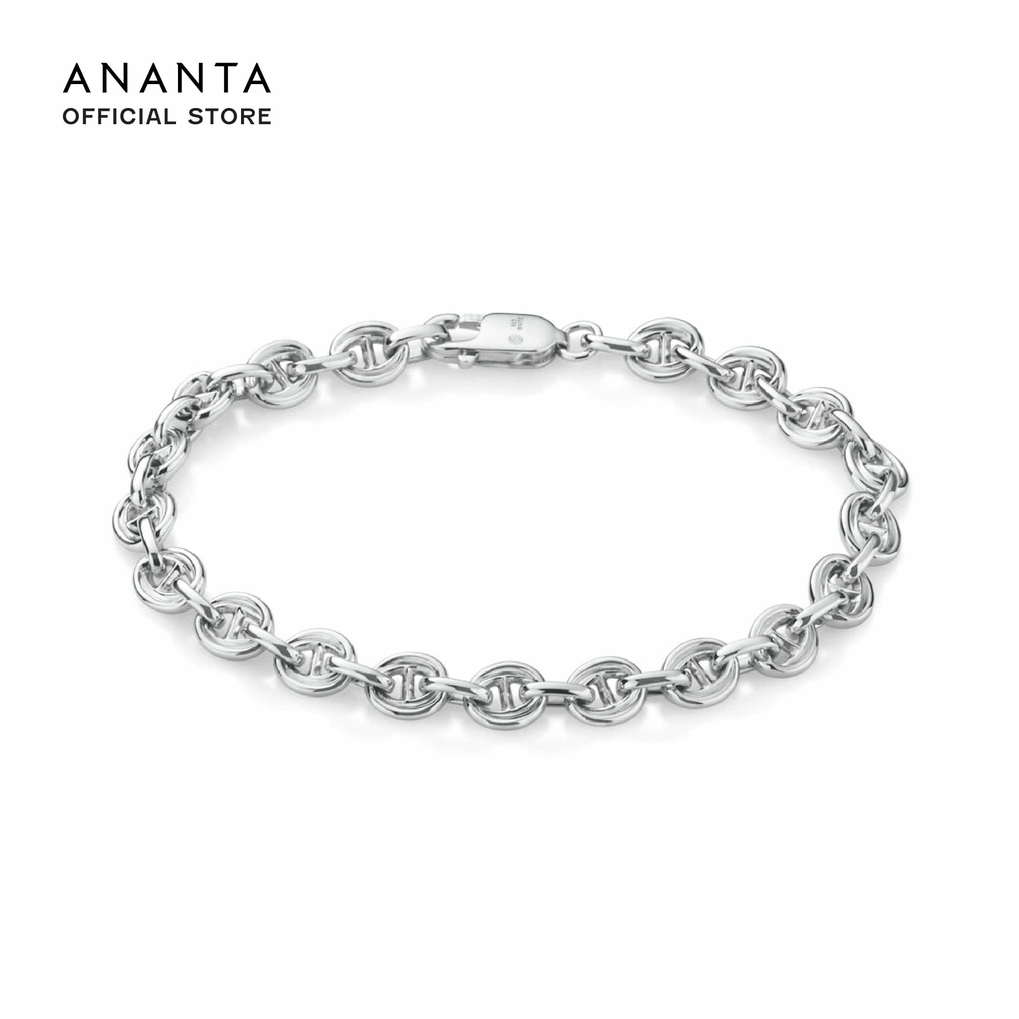 ANANTA Marque Chain Bracelet, Fine Silver Plated White Gold ราคา 12,900 บาท*ส่งฟรี
