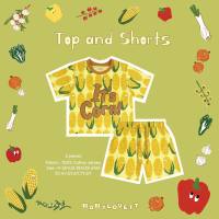 [Babylovett] 01 Veggies - Top and Shorts