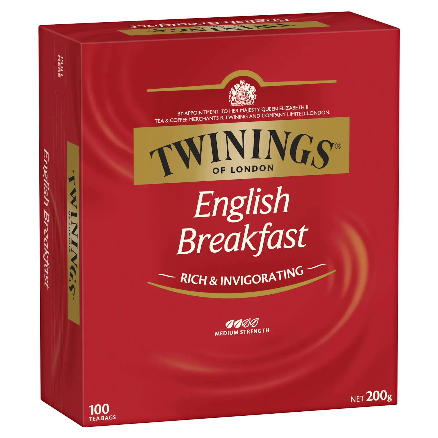 ชา ทไวนิงส์ อิงลิช เบรคฟาส์ท แพ็ค 10,100 ถุง (ความเข้มปานกลาง) Twinings English Breakfast Tea Bags 10,100 Pack (Medium Strength) ราคา 105 บาท*ส่งฟรี