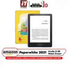 ภาพขนาดย่อของภาพหน้าปกสินค้า(รับประกันศูนย์ 1 ปี) Amazon Kindle Paperwhite 2021 8GB (Black) itcenter จากร้าน IT Center TH บน Lazada
