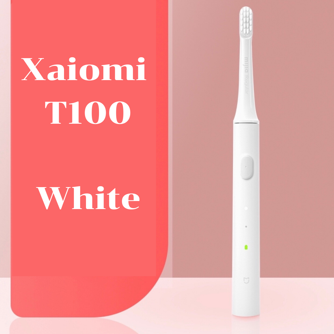 พร้อมส่ง แปรงสีฟันไฟฟ้า Xiaomi mijia Ultrasonic Electric Toothbrush T100 USB Rechargeable Healthy กันน้ำพหพาสะดวก