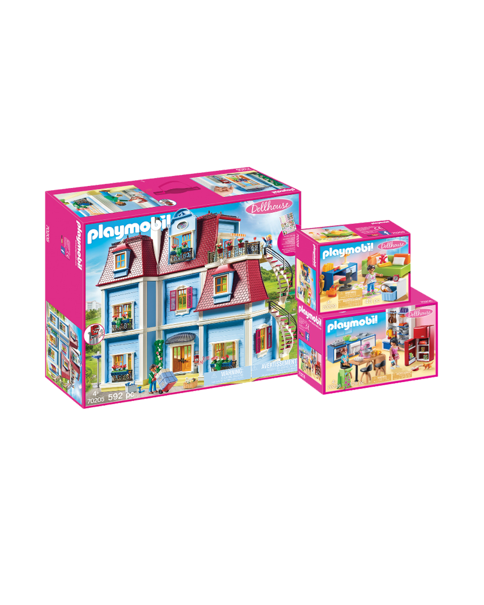 Bundle PM DOLLHOUSE SET 2 70205 + 70206 + 70209 ราคา 8,599 บาท*ส่งฟรี