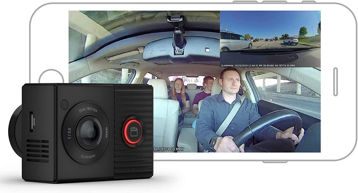 Garmin Dash Cam Mini 2, Tiny Size, 1080p and 140-degree FOV, Monitor Your  Vehicle While Away w/New Connected Features, Voice Control & 010-12530-03