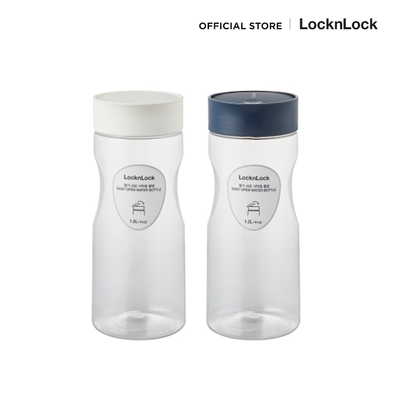 LocknLock กระบอกน้ำดื่ม Easy Open Water Bottle ขนาด 1.2L รุ่น HAP813N ราคา 70 บาท*ส่งฟรี