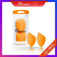 1462 Real Techniques 2 pcs Miracle Complexion Sponge แพ็ค 2 มิราเคิล คอมเพล็กชั่น สปันจ์ ฟองน้ำไข่รุ่นฮิต