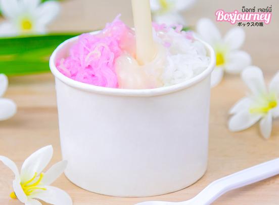 Boxjourney Ice Cream Cup 260 cc, White (50 item/pack) ราคา 95 บาท*ส่งฟรี