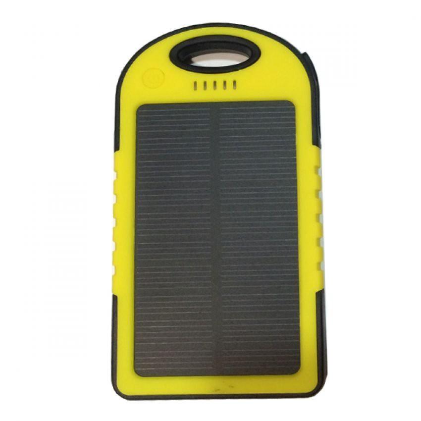 Power Bank 30,000 mAh รุ่น Waterproof Solar - เหลือง
