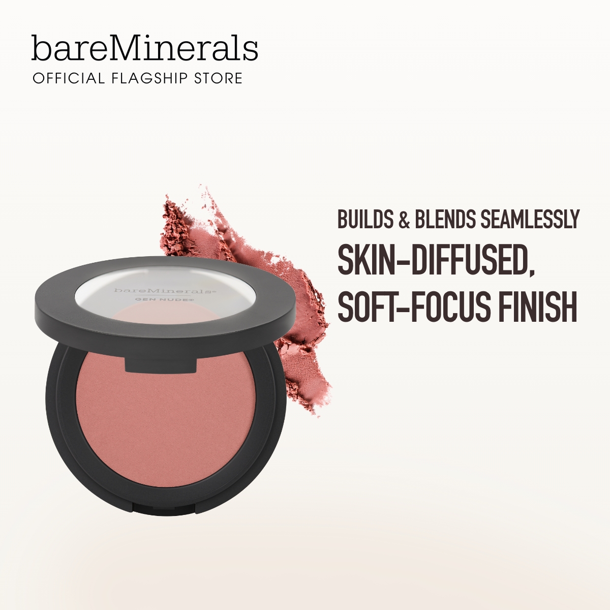bareMinerals แบร์มิเนอรัลส์ GEN NUDE POWDER BLUSH ราคา 1,200 บาท*ส่งฟรี