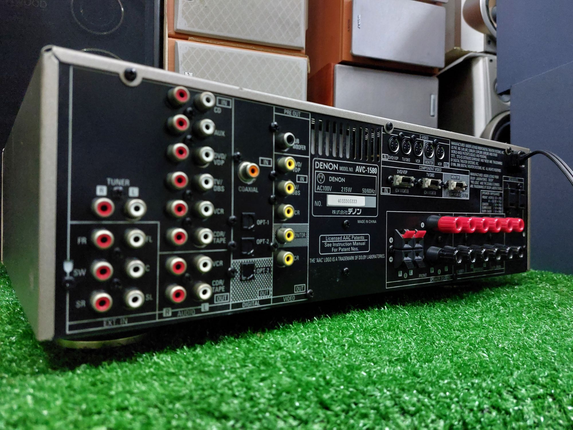 その他 DENON AVC-1580 Denon AVC-1580 Audio Video Surround Amplifier Manual | HiFi