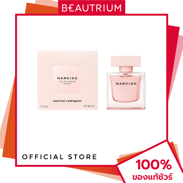 NARCISO RODRIGUEZ Narciso Cristal EDP น้ำหอม 90ml BEAUTRIUM บิวเทรี่ยม ราคา 4,720 บาท*ส่งฟรี