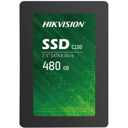 รูปภาพเพิ่มเติมของ 480GB SSD (เอสเอสดี) Hikvision HS-SSD-C100/480G Internal 2.5" SATA III 6 Gb/s Read 550MB/s Write 502MB/s - รับประกัน3 ปี