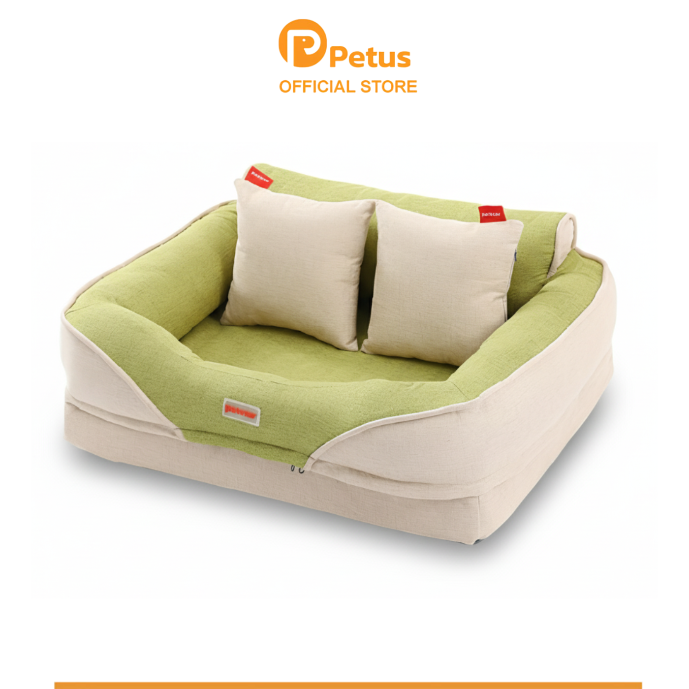 Petus Pet Bed, Cat Bed, Dog Bed, Pet Seat Cushion with Pillow, Soft and Comfortable, Makes You Feel Relaxed, Available in 4 Sizes. ราคา 2,849 บาท*ส่งฟรี