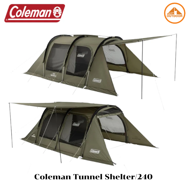 เต๊นท์อุโมงค์ Coleman Tunnel Shelter 240 tent รุ่นใหม่ 2024 ราคา 28,800 บาท*ส่งฟรี