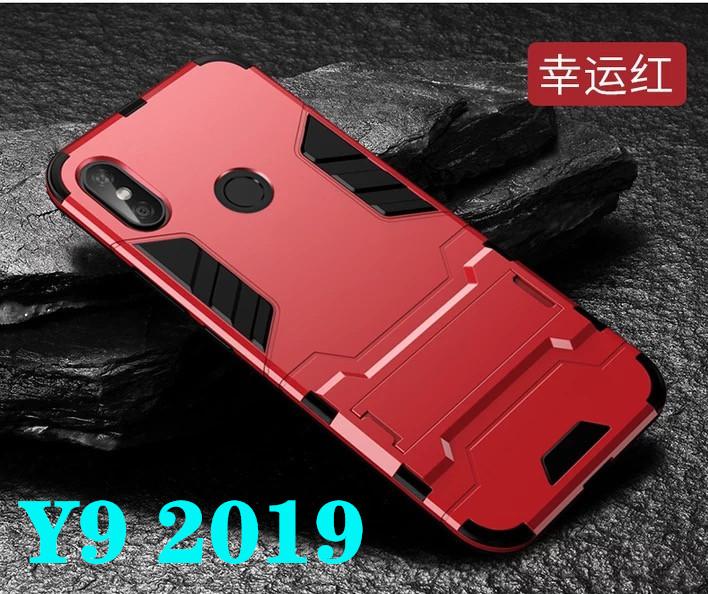 เคสไฮบริด เคสหุ่นยนต์ สำหรับ เคส Huawei Y9 2019 เคสโทรศัพท์ เคสมือถือ เกราะกันกระแทกแบบไฮบริด Man Hard เคสใส่โทรศัพท์ Huawei Y9 2019 Case เคสกันกระแทก แบบใหม่