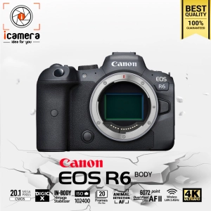 ภาพหน้าปกสินค้าCanon Camera EOS R6 Body - รับประกันร้าน icamera 1ปี ที่เกี่ยวข้อง