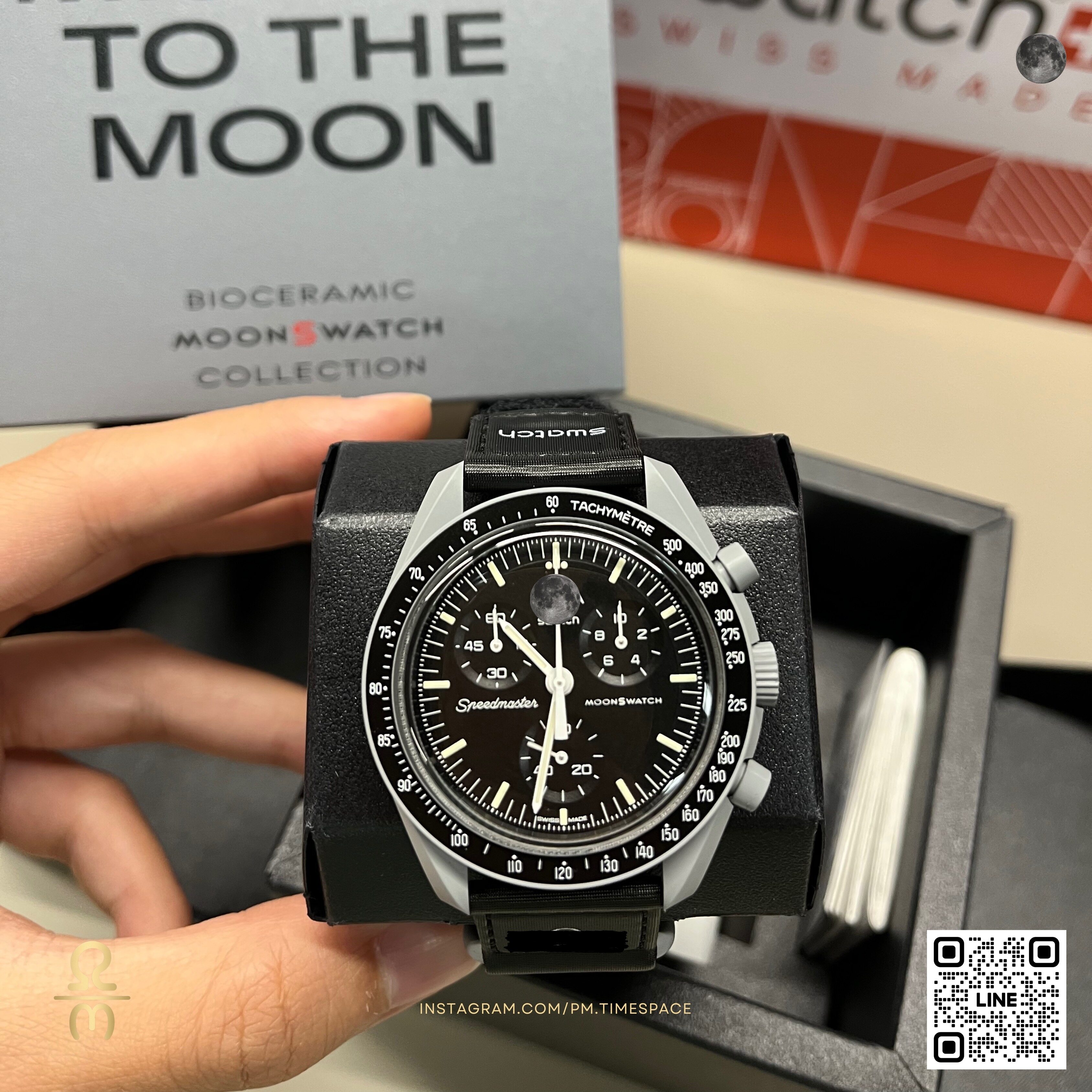 OMEGA X Swatch  MISSION TO THE MOON