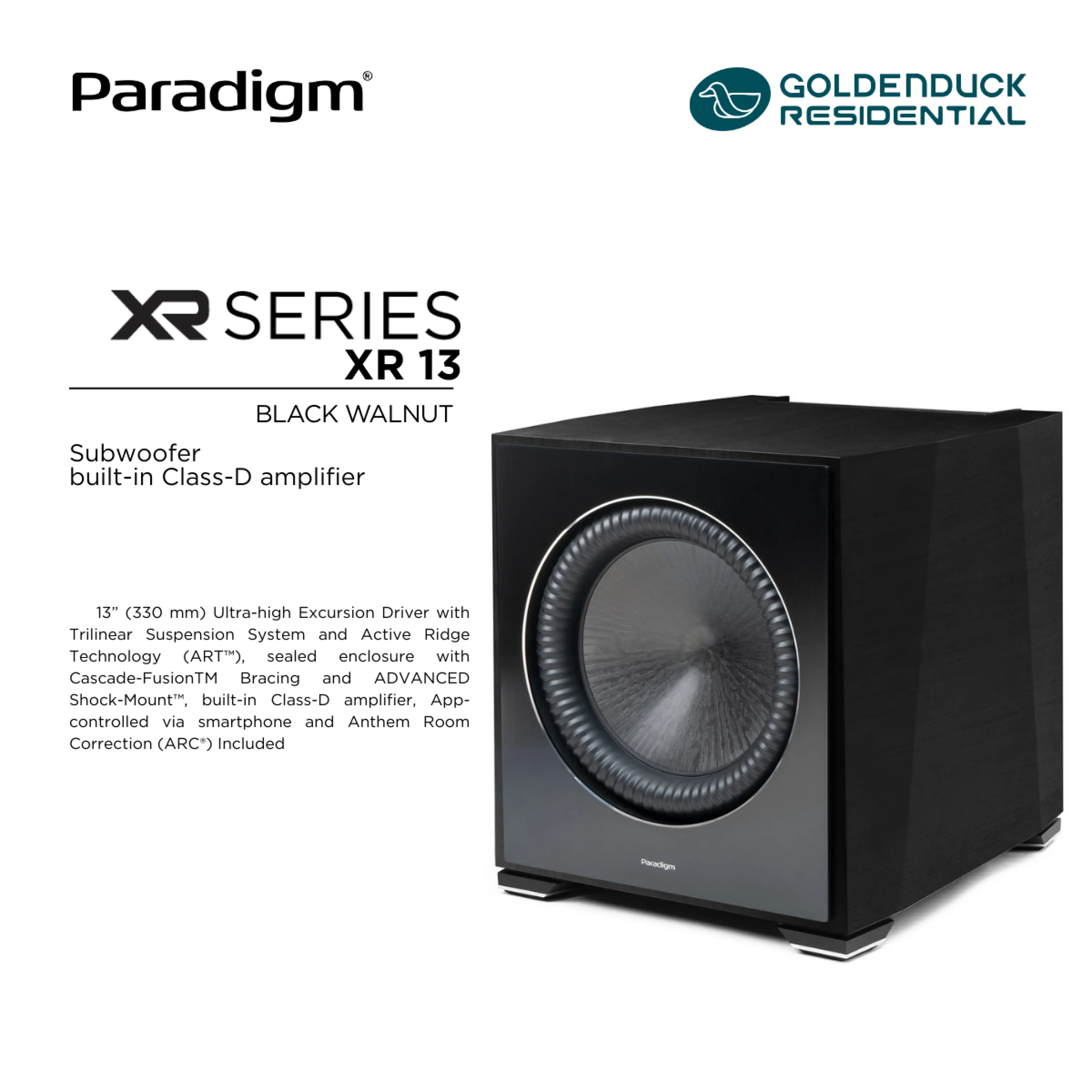 Paradigm Xr13 Series
