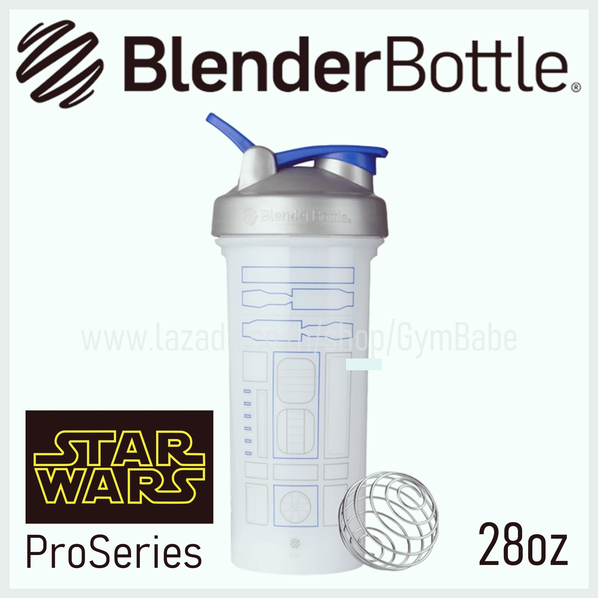 Starwars Official Licensed Edition แก้วเชค BlenderBottle รุ่น Pro ขนาด 28oz แก้วShake Blender Bottle ของแท้