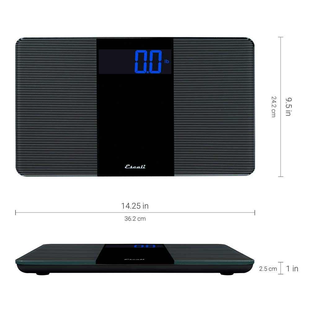 Escali - EW180 - Extra Wide Bathroom Scale