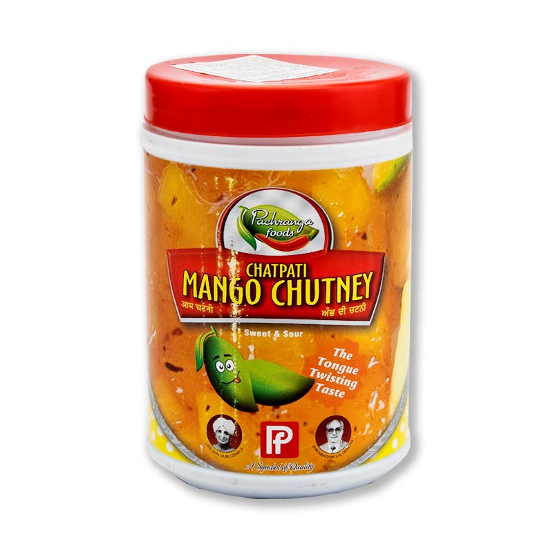 มุมมองเพิ่มเติมของสินค้า Mango Ch (PACHRANGA FOODS 🇮🇳)ชัทนี่ มะม่วง นำเข้าจ 1kg.🇮🇳