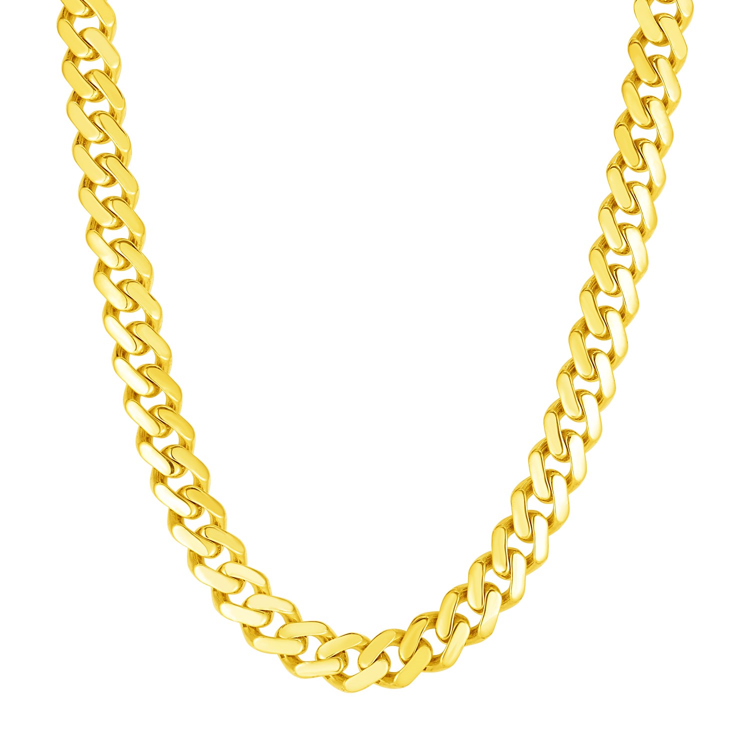 สินค้าดิจิทัลและบัตรกำนัล NATHALIAS NEW YORK Nathalias NY 14k Yellow Gold สร้อยคอโซ่ขอบขัดเงาขนาด 22 นิ้ว ราคา 259,700 บาท*ส่งฟรี