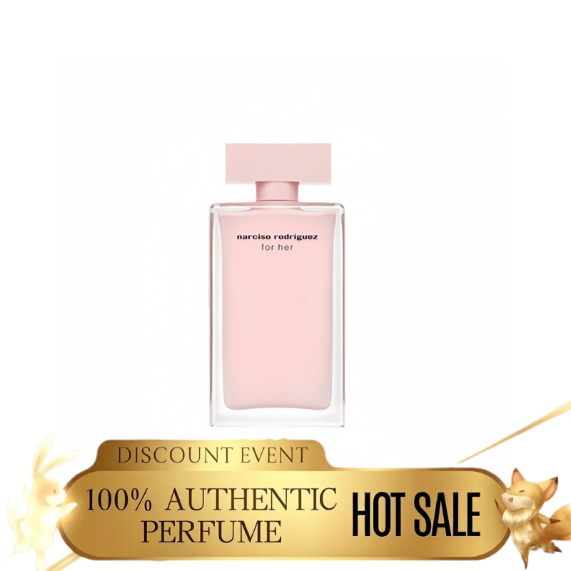 Narciso Rodriguez for Her-【100% Authentic】【100Ml/Eau De Parfum】 ราคา 2,980 บาท*ส่งฟรี
