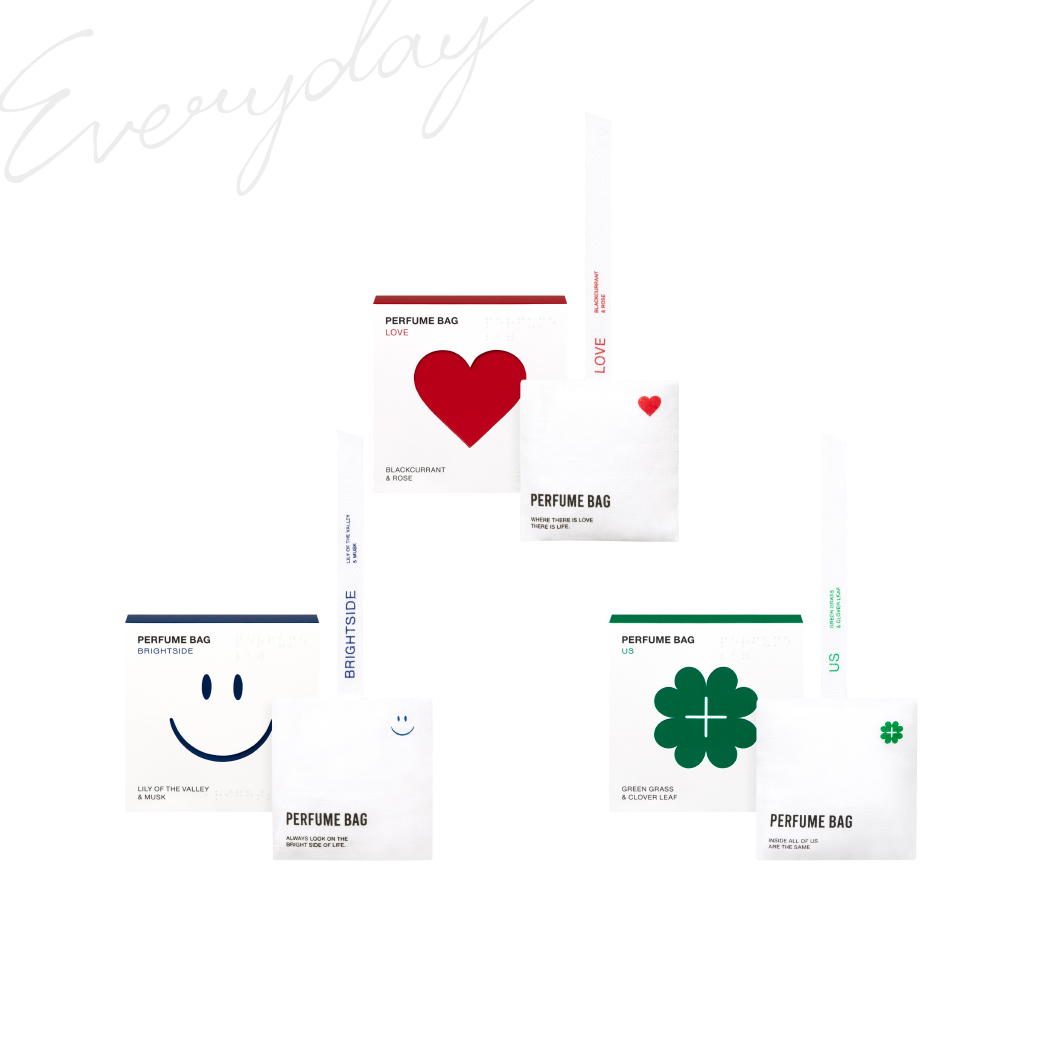 EVERYDAY & FRIENDS | DNA Perfume Bag 50 g (Everyday Kmkm) | ถุงหอม บ้านหอม ตู้เสื้อผ้า ปรับอากาศ ผ่อนคลาย ราคา 470 บาท*ส่งฟรี